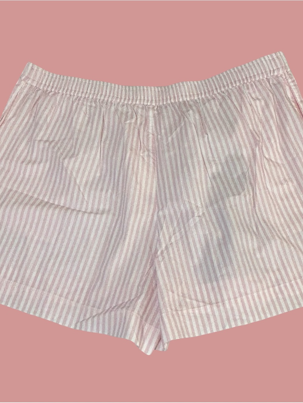 New w/ Tags– in soft, lightweight cotton pink & white boxers w/ a dog w/ Flowers - Picture 9 of 13